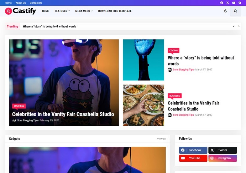 How To Setup Castify Blogger Template [Templateify]