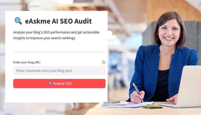 eAskme AI SEO审核工具：获取详细的SEO报告！